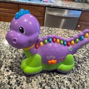 Leap frog Purple and Green Dino Toy